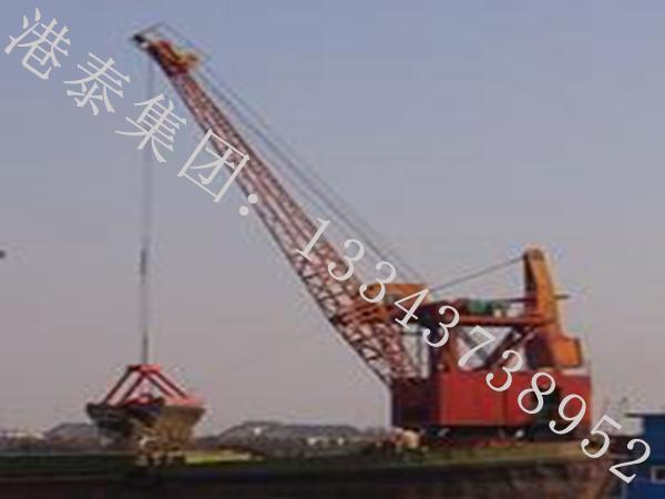 福建漳州船用起重机公司船用浮吊装卸效率高 工作灵活可靠