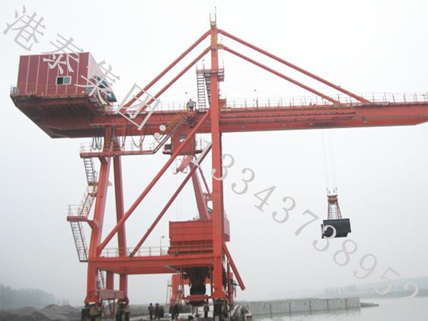 福建泉州桥式抓斗卸船机厂家设备有哪些结构组成