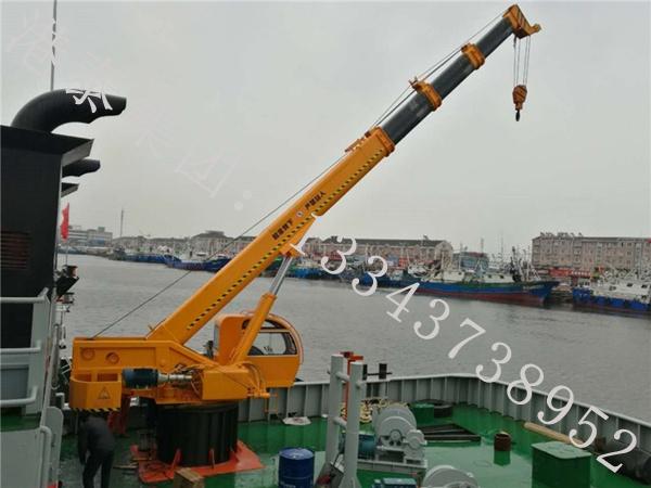 福建漳州船用起重机公司船吊性能优良寿命长