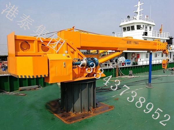 福建三明船用起重机公司液压船吊性能稳定
