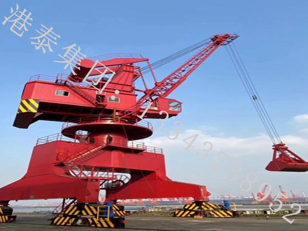 浙江湖州门座式起重机公司抓斗门座起重机性能优良