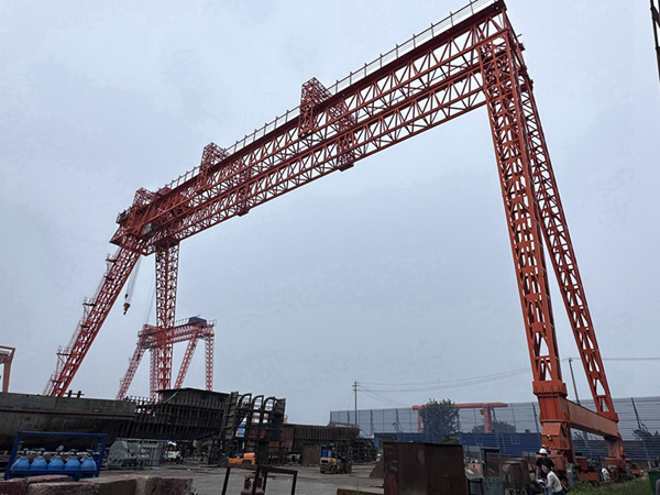 辽宁大连造船门式起重机厂家造船门式起重机结构稳固
