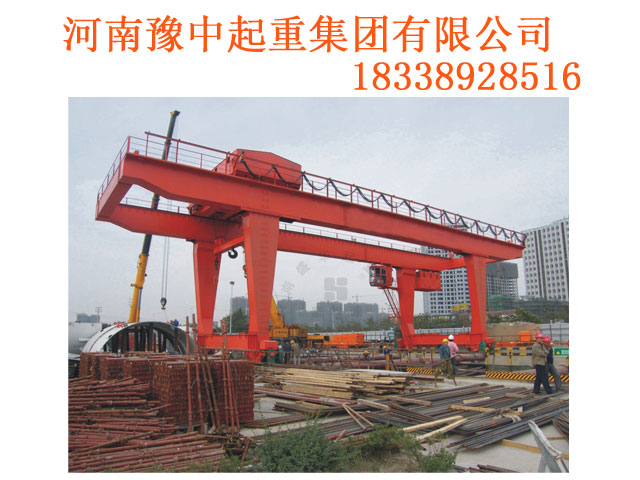 海南海口龙门吊厂家龙门吊与地面摩擦力小